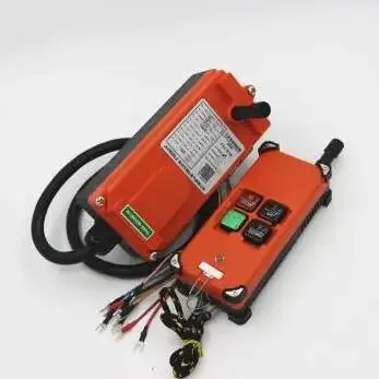 

12V 24V 110V 220V 380V Channel Industrial Wireless Radio Remote Controller Switch Crane Hoist 1 Receiver+ 1 Transmitter F21-4S