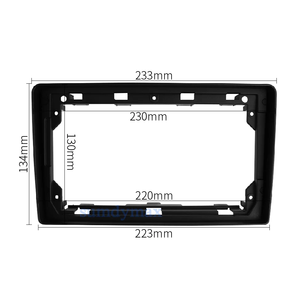 Автомобильная аудиорамка Fasica 9 дюймов 2DIN для PEUGEOT 207 307 CITROEN C2 C3 TOYOTA ProAce 2001-08