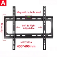universal fixed tv wall mount bracket flat panel ultra slim tv frame for lcd led monitor flat panel
