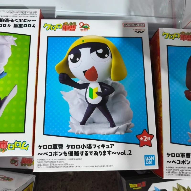 В наличии: Оригинальная фигурка Bandai Banpresto Кероро Сержант-Майор Куруру, новая, в коробке, аниме-персонаж, игрушка (art.: 3920dabc7a9fd) - 3920dabc7a9fd