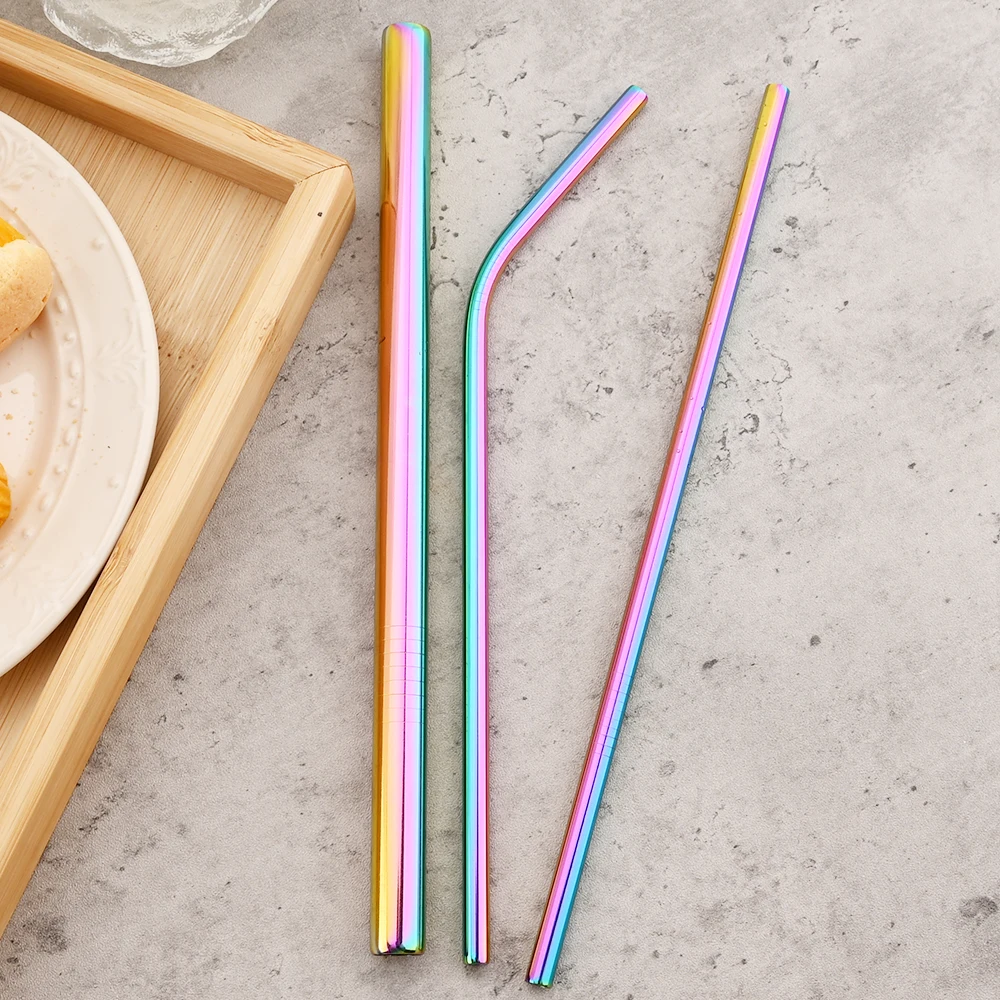 3 шт. набор трубочек из нержавеющей стали 304