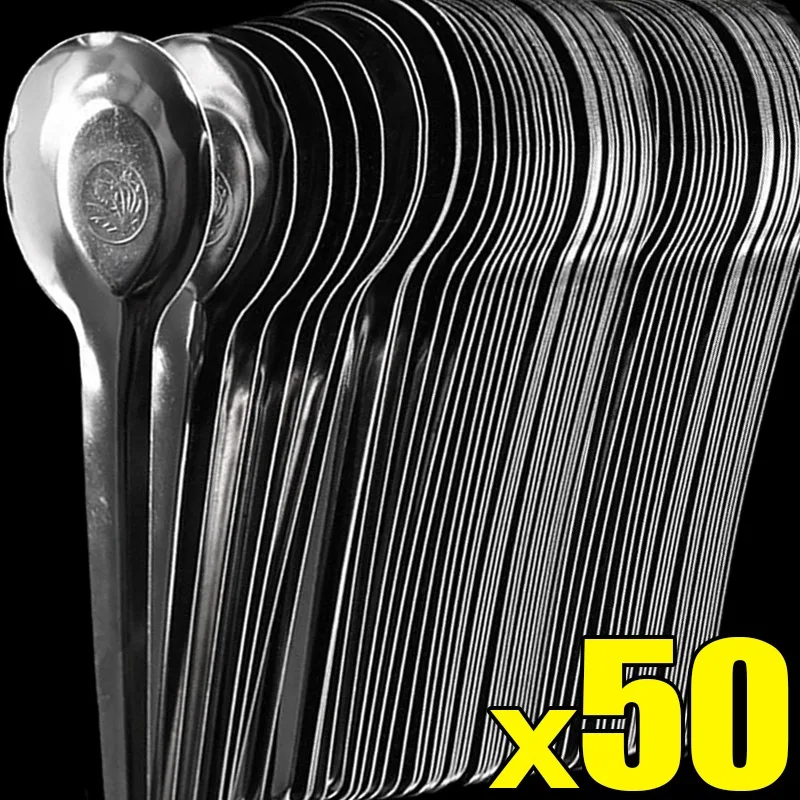Металлические ложки из нержавеющей стали 50/1 шт