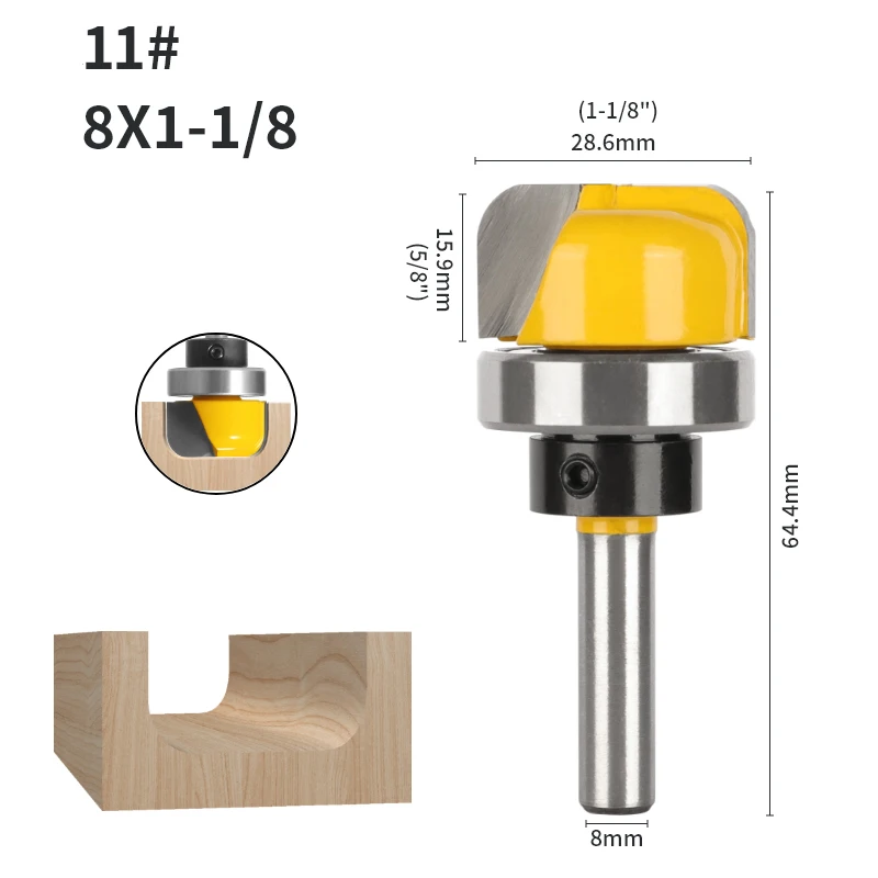 

Фрезы из сплава вольфрама и кобальта с круглым носом 6мм, 6.35мм, 8мм, 12мм, 12.7мм