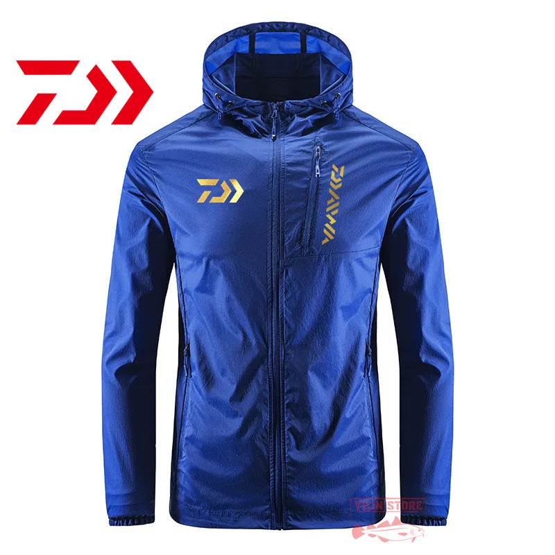 

Daiwa Fishing Sun Protection Clothing Mens Outdoor Waterproof Sports Quick-drying Fishing Shirt Breathable Sun Protection Jacket