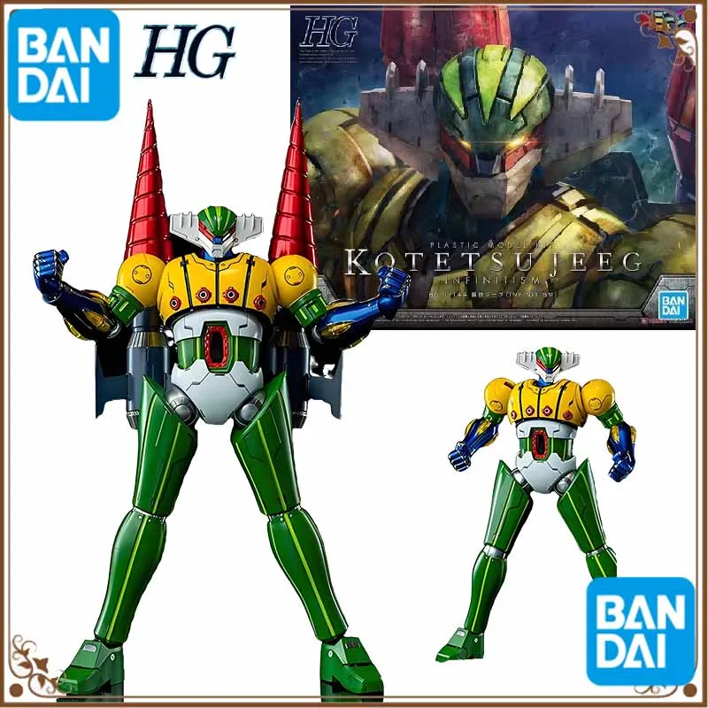 Bandai Original Kotetsu JEEG Hg 1/144 INFINITISM Mazinger Z:Infinty Аниме Фигурки для игрушек Коллекция