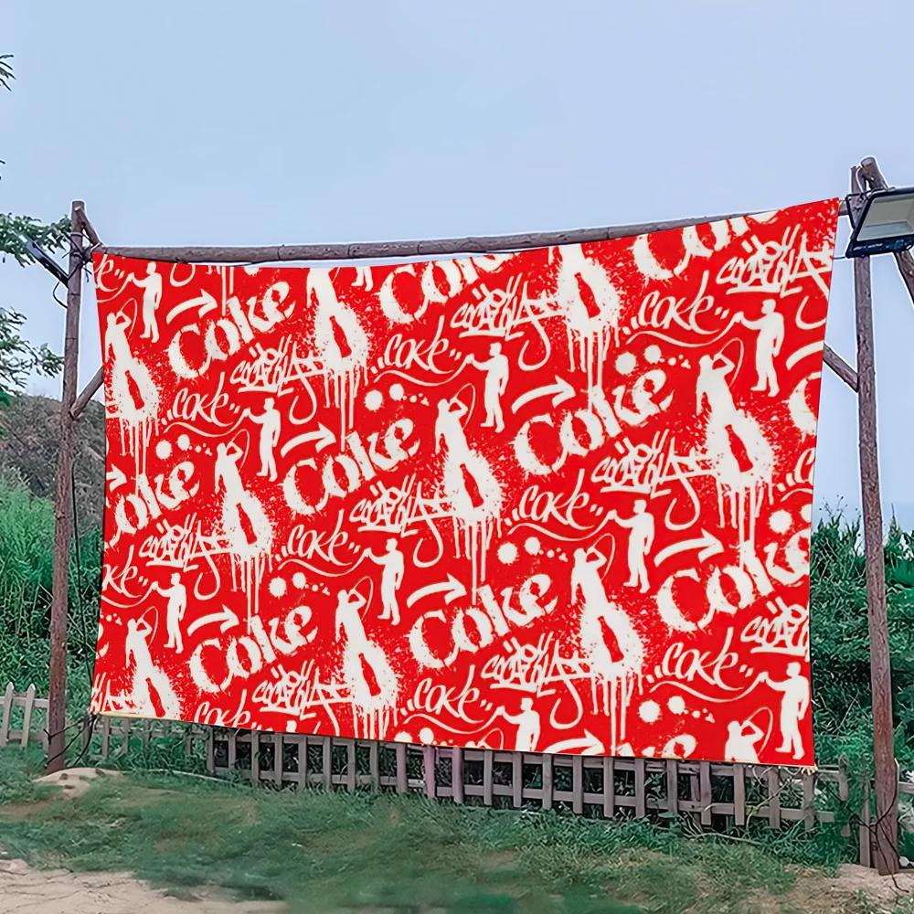 Модный флаг для пикника вечеринки художественное украшение дома открытый