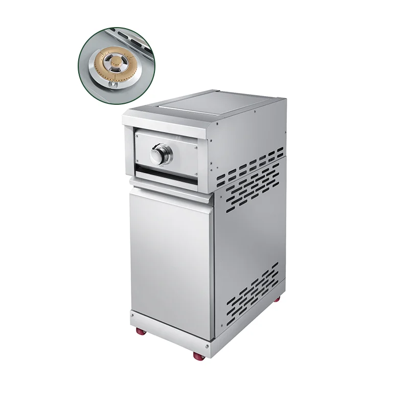 Высококачественный Открытый кухонный газовый гриль встроенная двухсторонняя