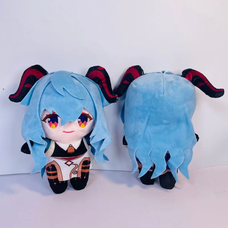 Аниме игра Genshin Impact Ganyu плюшевая кукла игрушка мягкая подушка реквизит для