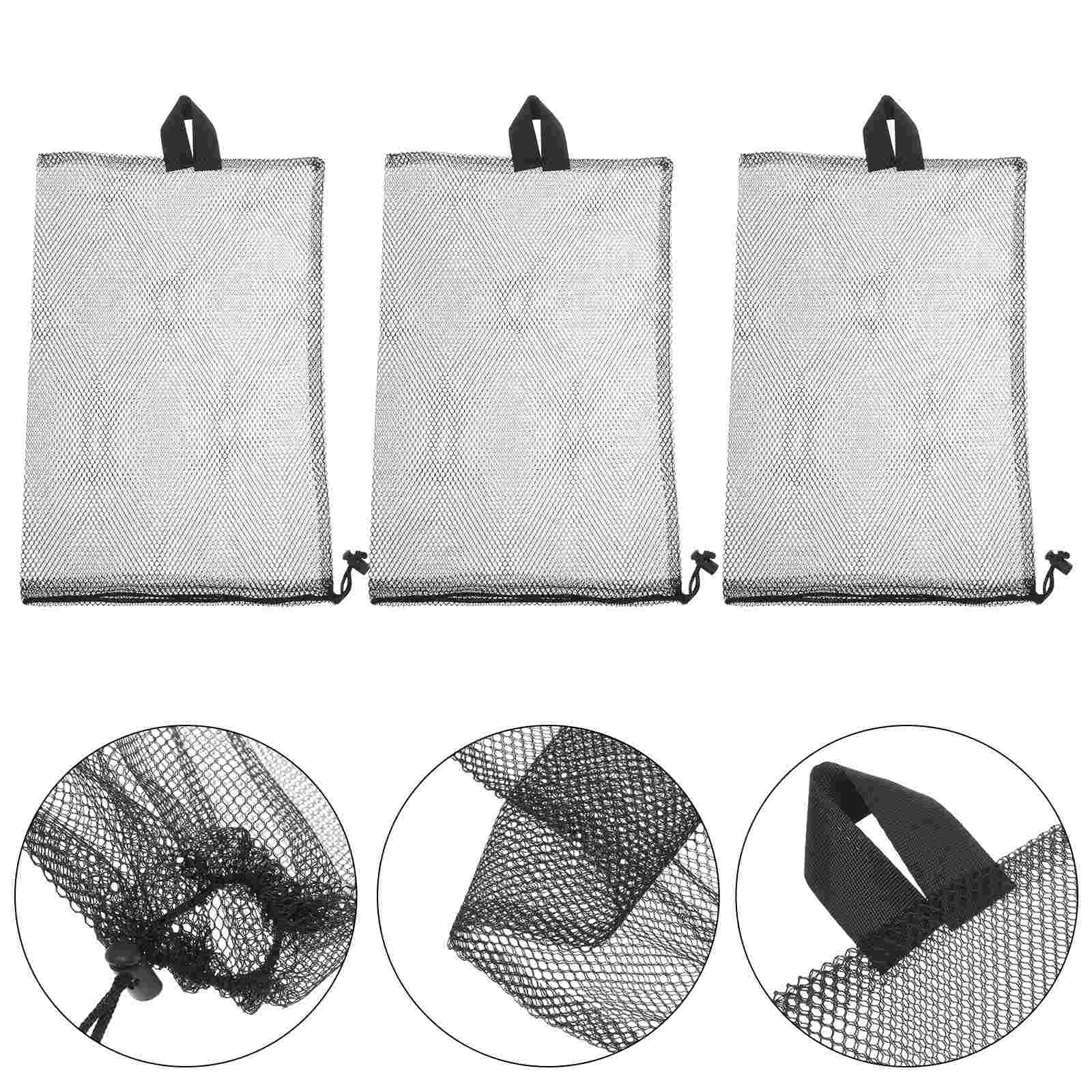 

5 Pcs Clothes Mesh Pouch Outdoor Pouches Containers Bag Travel Nylon Portable Bags