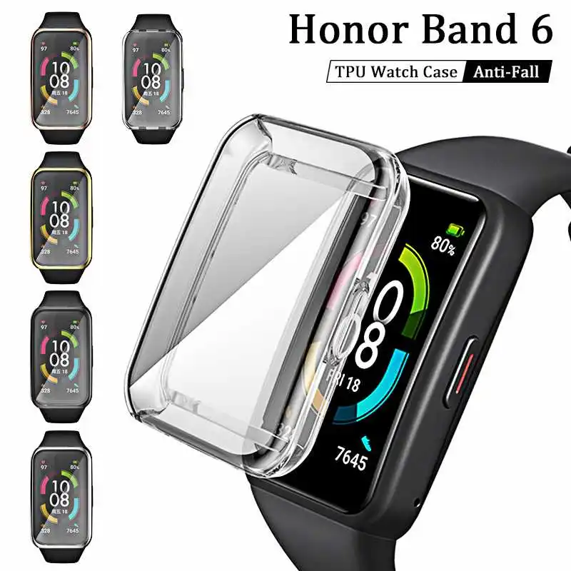 

Joomer Watch TPU Case For Honor Band 6 Watch Case Cover