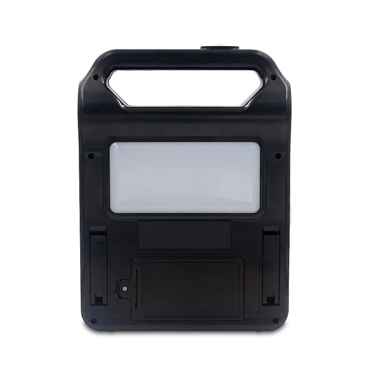 Уличный портативный фонарик на солнечной батарее с аккумулятором 18650 маленькая