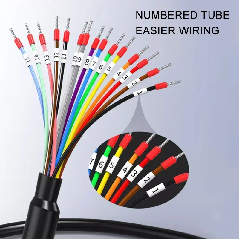 DB37 соединительная линия последовательного порта DB15 DB25 с номерной трубкой 9/15/25/37