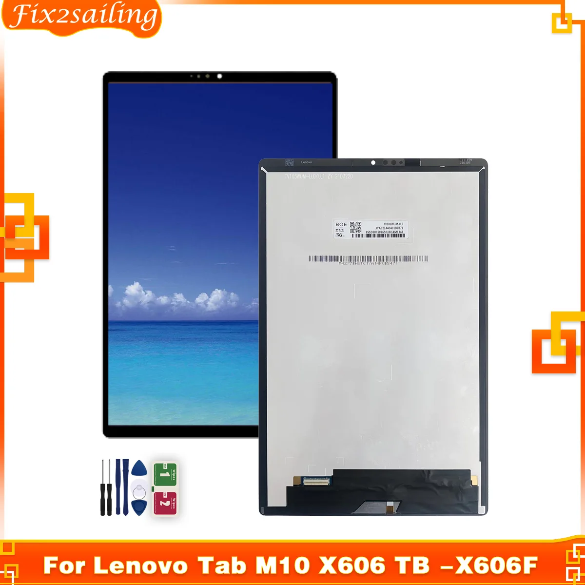 Оригинальный сенсорный ЖК-дисплей 10 3 дюйма для Lenovo Tab M10 FHD Plus |