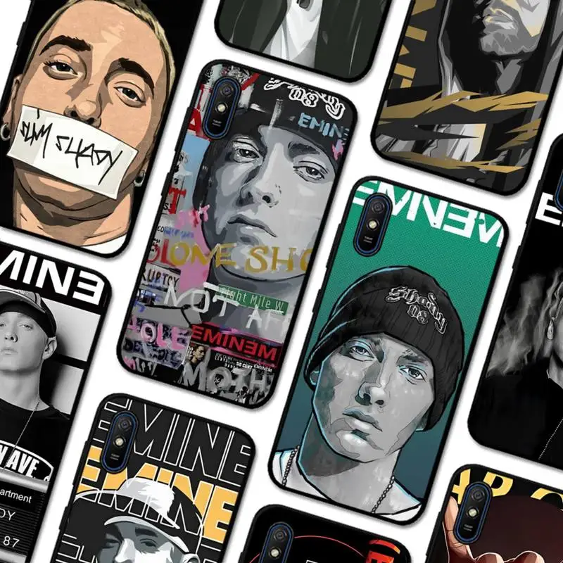 

Marshall Mathers Eminem Phone Case for Redmi 5 6 7 8 9 A 5plus K20 4X S2 GO 6 K30 pro