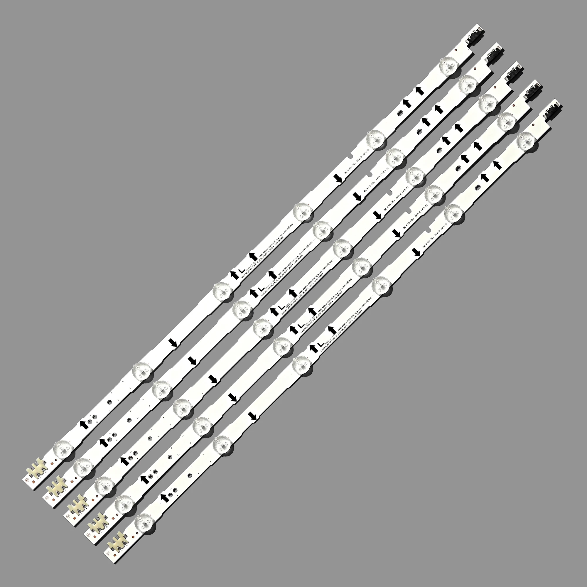 New original 10Pieces(5*3LED+5*6LED) UE40H6500 UE40H5500 LED backlight bar D4GE-400DCA-R1 R2 D4GE-400DCB-R1 R2 30449A 30450A