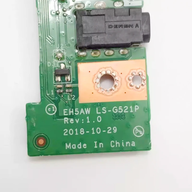 Оригинальная плата EH5AW LS-G521P для ноутбука Acer Aspire A515-52 A515-52G USB-аудио ввода-вывода