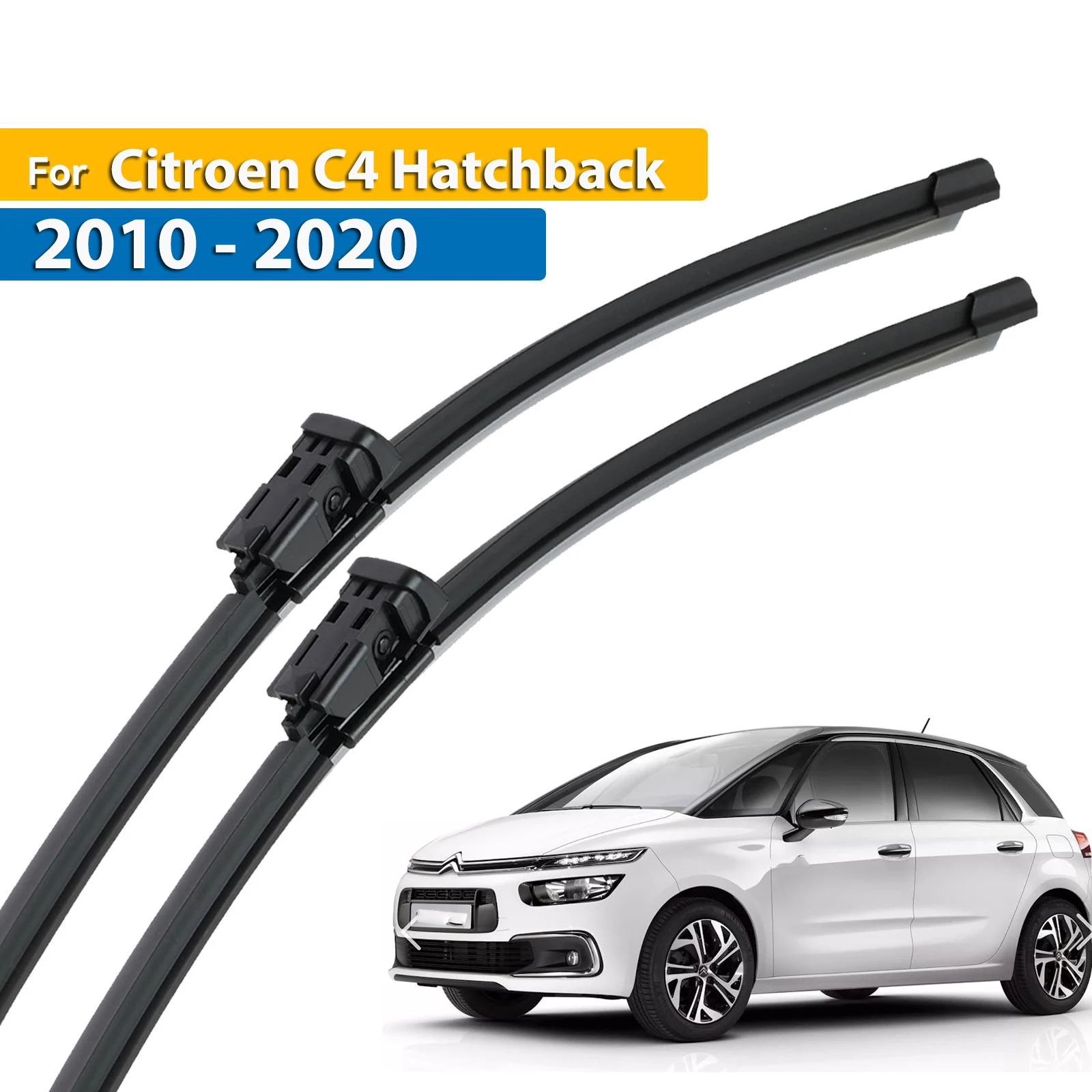 

Стеклоочиститель Erick's LHD, передние щетки стеклоочистителя для Citroen C4 Hatchback 2010-2020, лобовое стекло, лобовое стекло, автомобильные щетки от дождя 30 "+ 26"