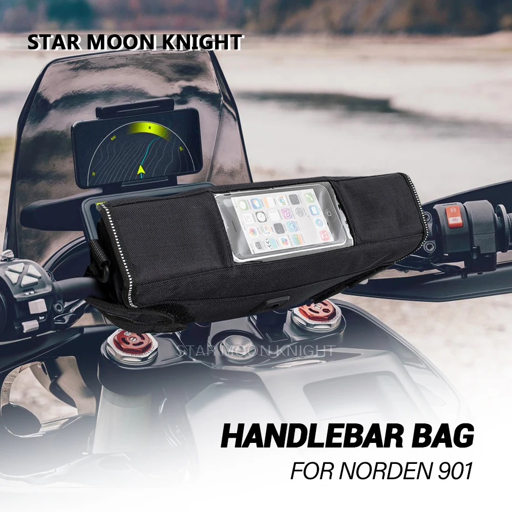 

Водонепроницаемая сумка для хранения мотоциклетных аксессуаров, сумка на руль, дорожная сумка для инструментов для Husqvarna Norden 901 Norden901 2022-