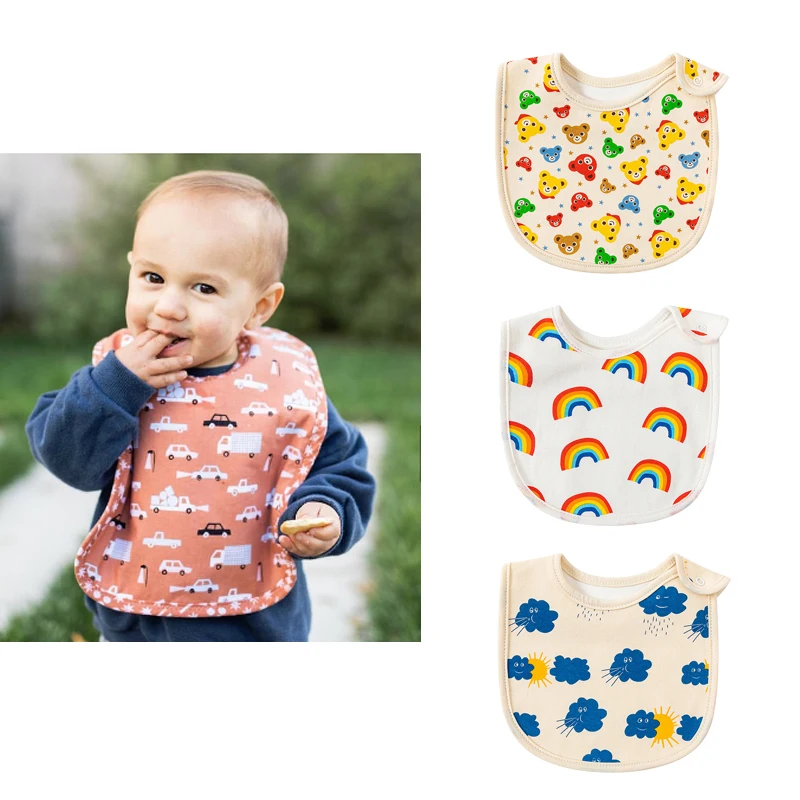 

2 шт., водонепроницаемые нагрудники для кормления мальчиков и девочек