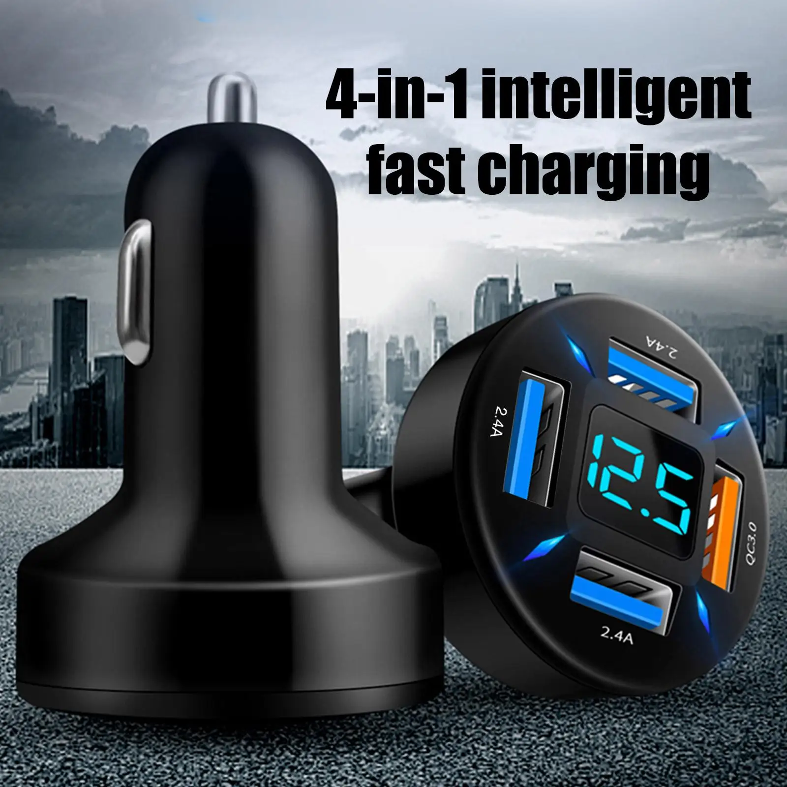 Автомобильное зарядное устройство Quick Charge адаптер прикуривателя для Nissan X-Trail Juke
