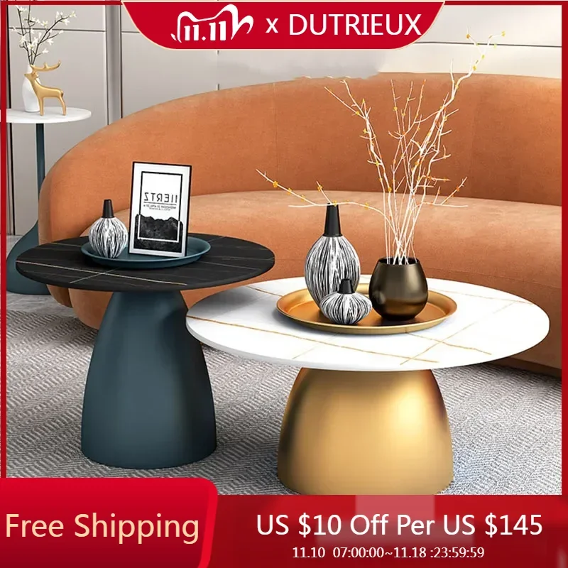 Эстетический приставной столик премиум-класса металлический диван в