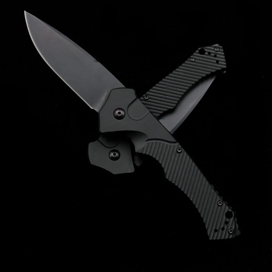 

Outdoor Tactical BM 9600BK Folding Knife Aluminum Handle Fishing Hunting Pocket Knives Portable EDC Tool