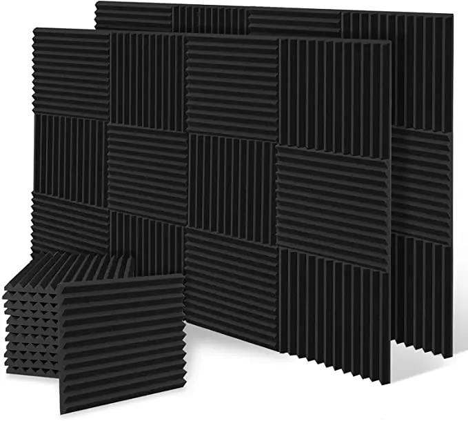 

36 шт., акустические панели из пенопласта, 1X12X12 дюймов