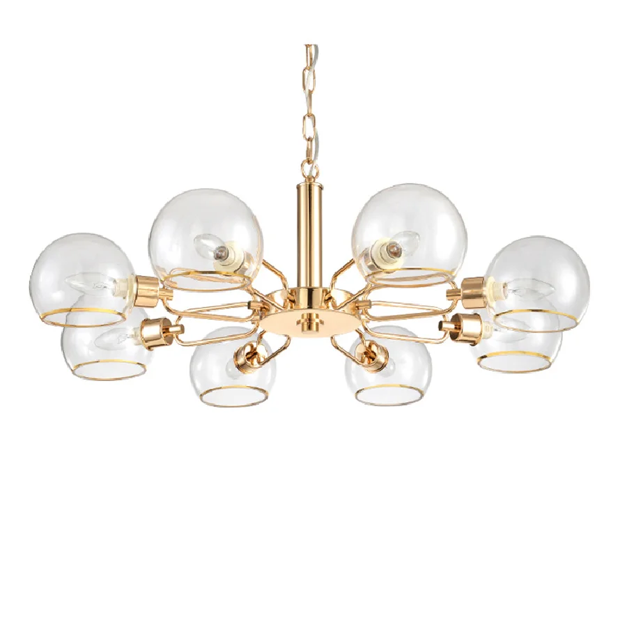 

Скандинавская Подвесная лампа для дома и гостиной, современные креативные индивидуальные простые лампы с покрытием для ресторана, стеклянные светильники для спальни