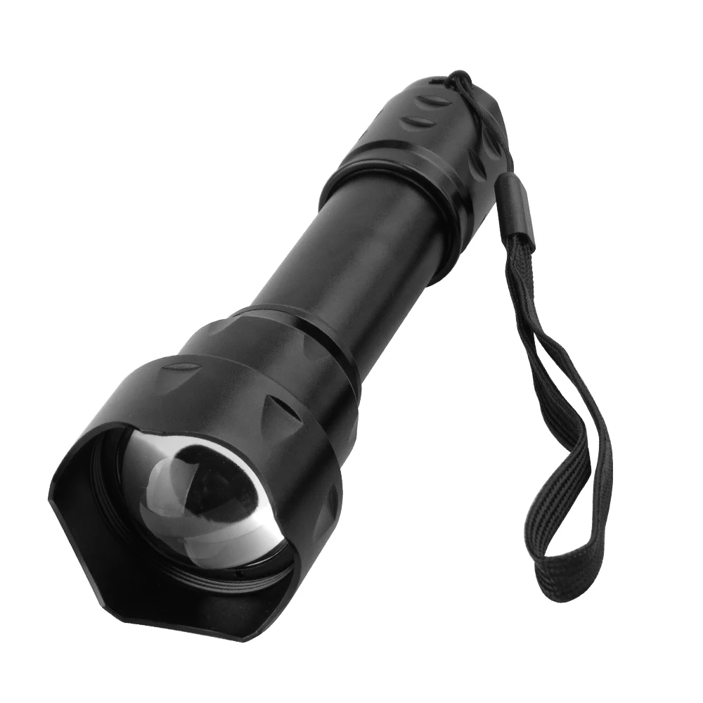 

Тактический Светодиодный Фонарь BORUiT T20 С Инфракрасным Излучением ICK850nm, Ночным Видением, Зумом, Водонепроницаемостью IPX6