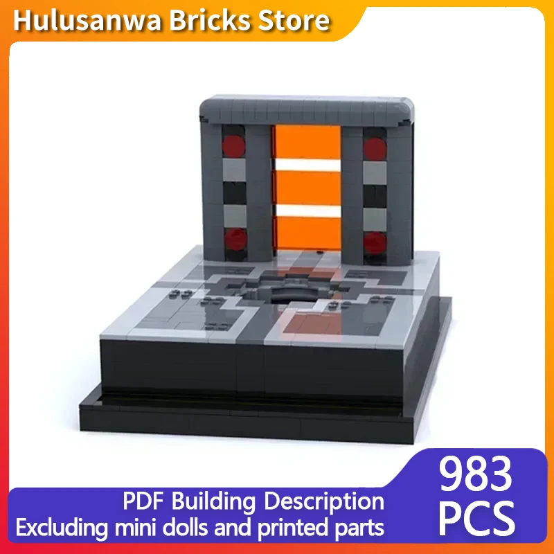 Популярная модель звездных фильмов MOC строительный кирпич арена для химических