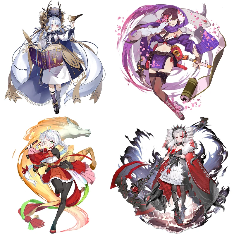 Three Ratels CB14 Ark Order lovely anime girls Personalized wall sticker Computer decoration Toilet decals