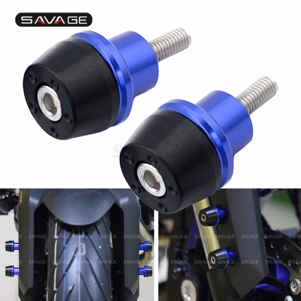 

Front Fender Fork Sliders Protector For YAMAHA YZF R1 R6 R3 R25 R125 FZ1 FZ6 FZ8 FAZER FJR XJR XJ6 Moto Falling Protection M6