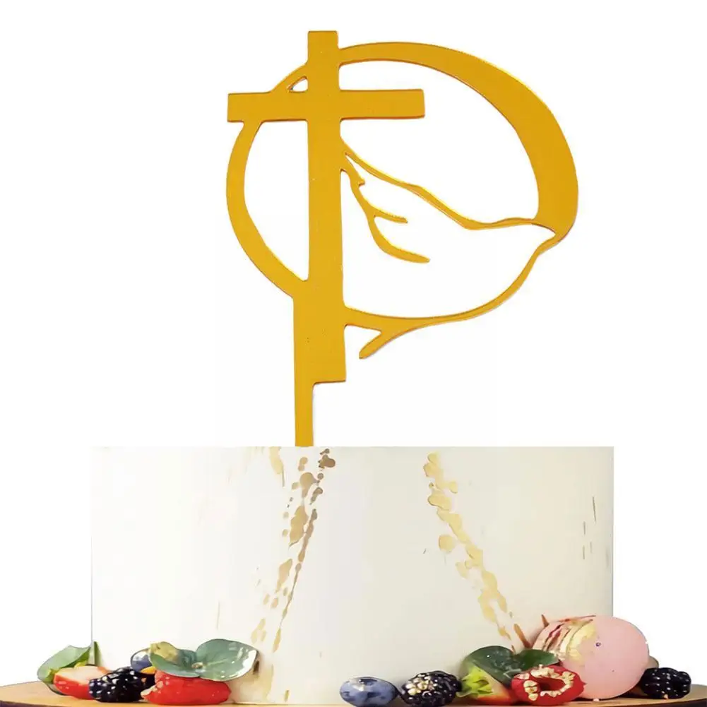 

Украшение для торта на Первое причастие для крещения, приспособление для украшения торта, акриловое приспособление для торта O8h0