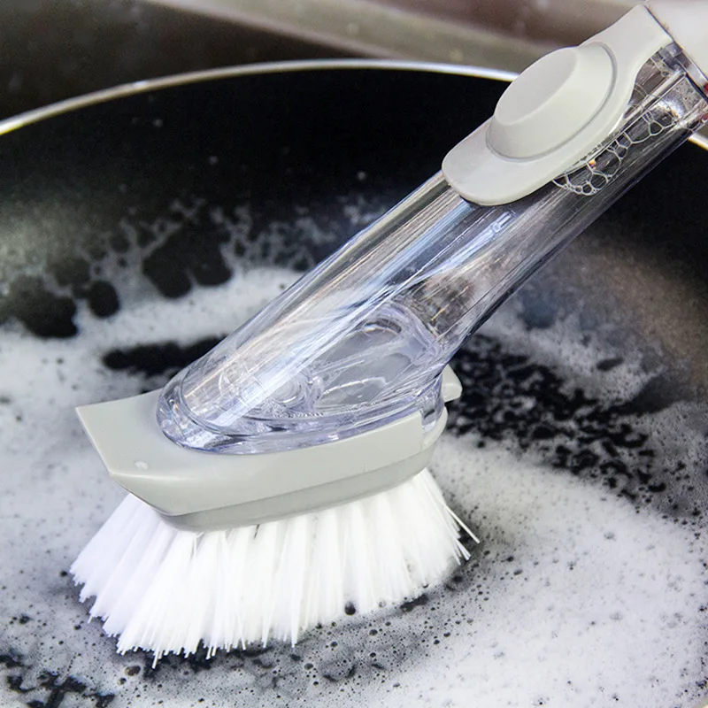 

Kitchen Pot Cleaning Brush Utensils Cleaner Type Non-stick Oil Automatic Hydraulic Dishwashing Decontamination Tool Pot Artifact