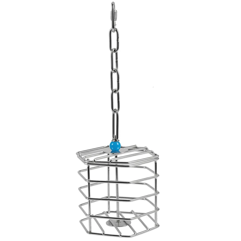 2 шт. подвесная клетка из нержавеющей стали для домашних животных