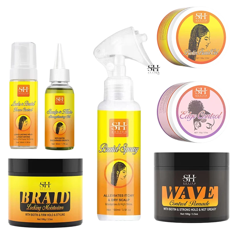 Гель для плетения и укладки волос Sevich e-alopecia крем коррекции формы биотин воск