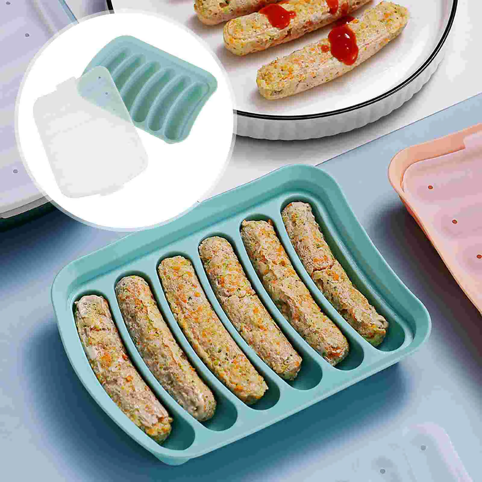 

Silicone Hot Dog Hot Dog Forms Mold Molds for Sausage Sausage Making Mold Silicone Hot Dog