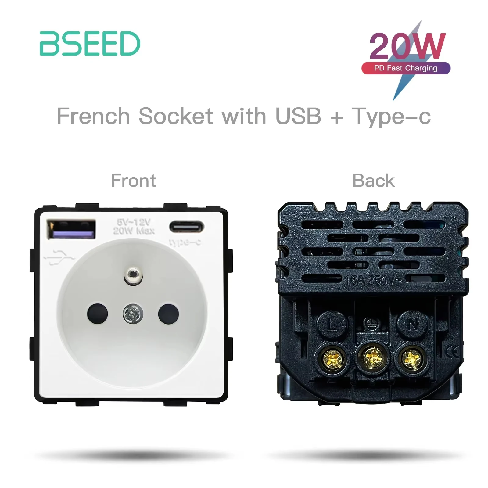 

BSEED Wi-Fi выключатель жалюзи и выключатели света 1/2/3 Gang