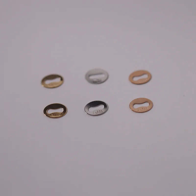 Мужское колье и браслет SMILE маленькое золотое ожерелье с принтом в виде яйца 18