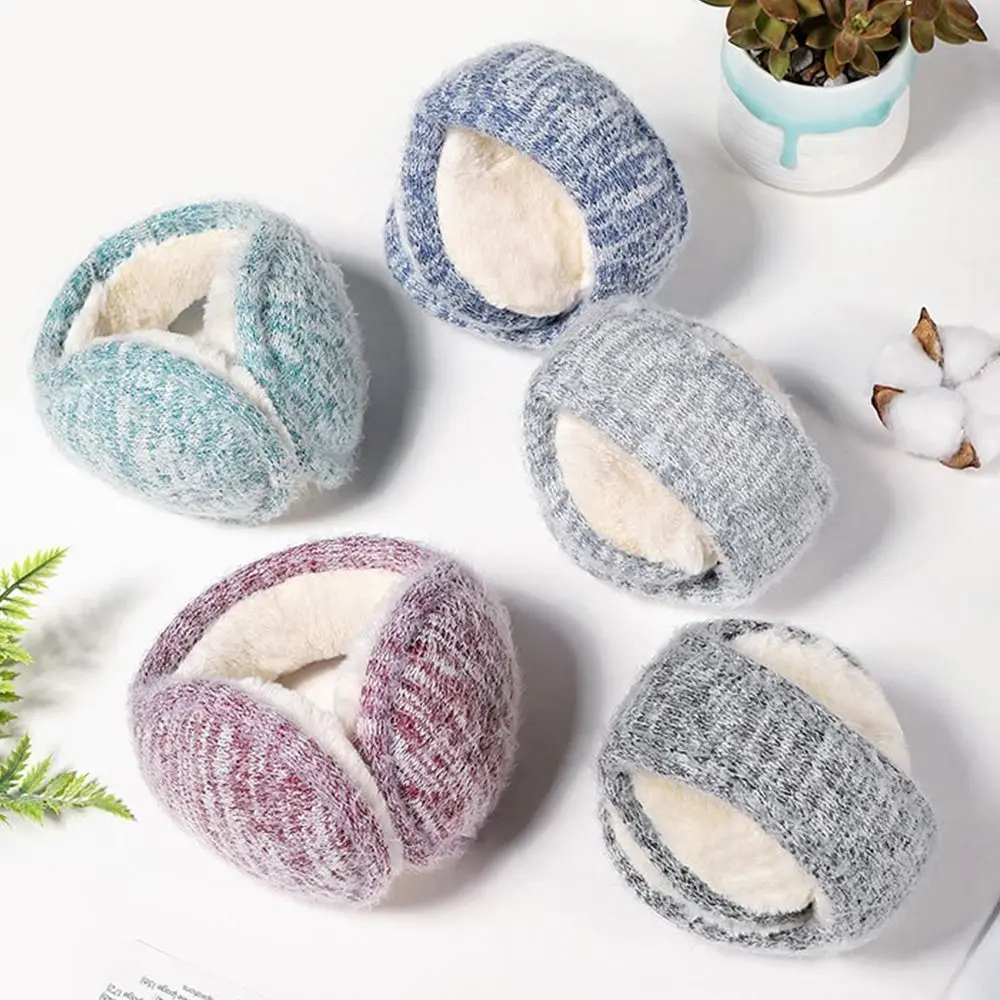 

Winter Warm Collapsible Plush Foldable Ear Muffs Soft Fleece Earmuff Ear Warmers