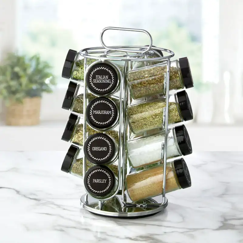 

SPICE RACK 16 JAR REVOLVING