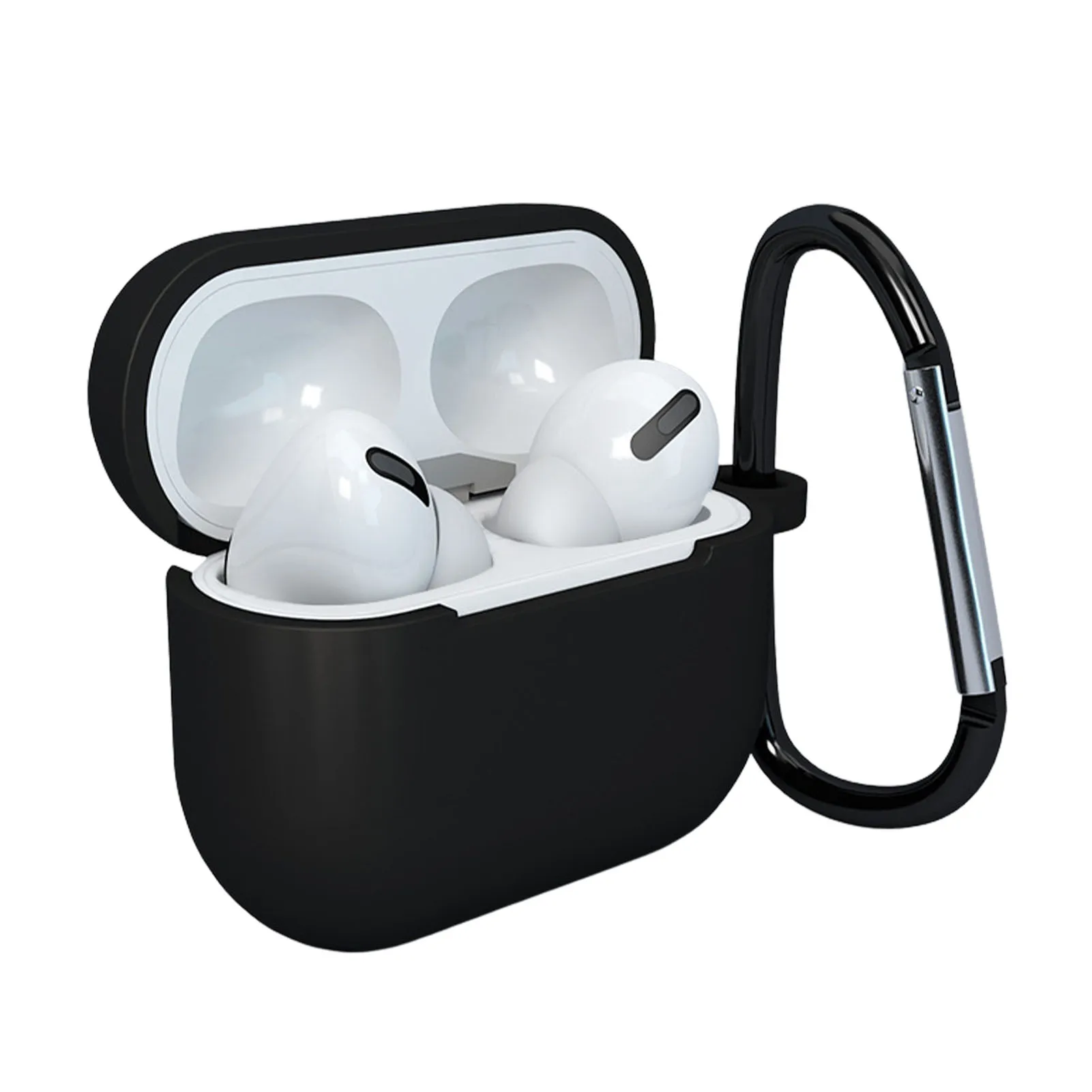 

Силиконовый чехол для Apple Airpods 4, милый чехол для наушников Airpod 4, аксессуары для наушников Air Pods с Keychai