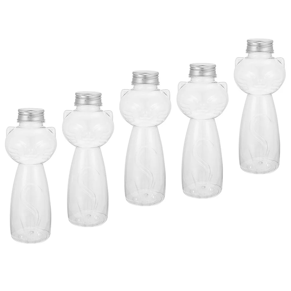

Bottles Bottle Juicewaterreusable Empty Container Juicing Containers Drink Beverage Transparent Storage Drinking Clear Teawith