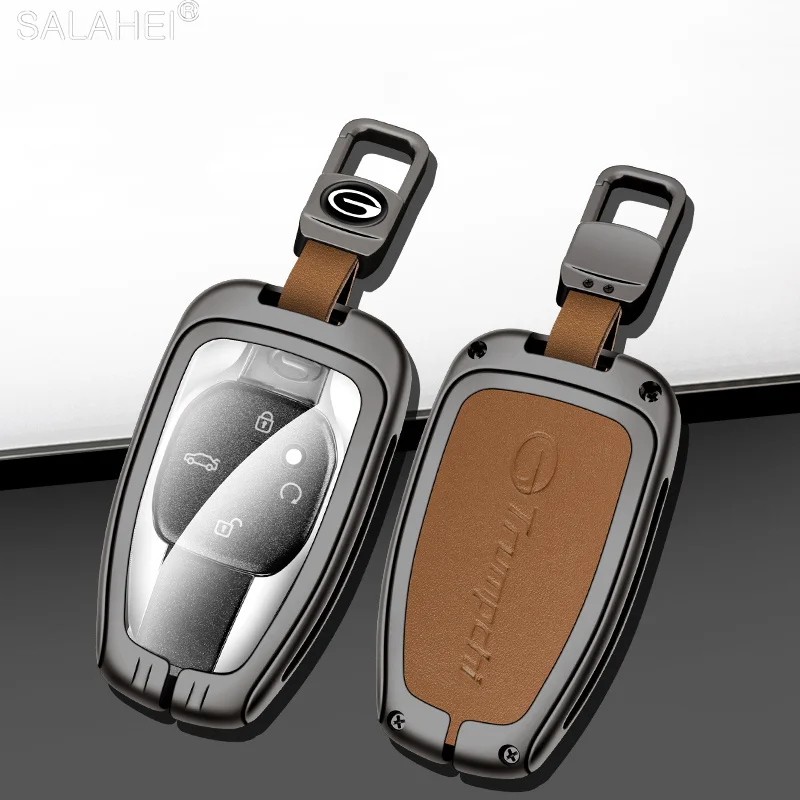 

Car Remote Key Case Cover Holder Shell For Trumpchi GAC 2021 Empow J11 J12 J13 J14 J15 J16 GS8 Protector Keychain Accessories