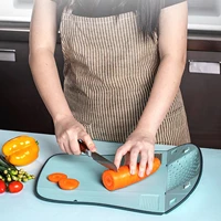 foldable cutting board for kitchenmultifunctional foldable cutting board for kitchen kitchen vegetable washing strainer grater