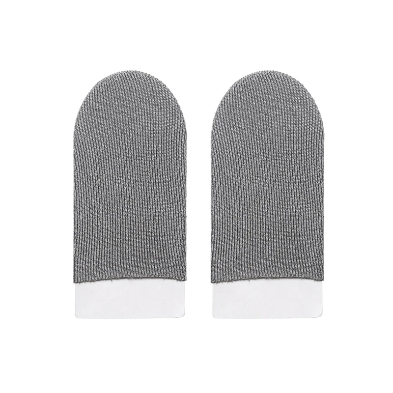 

2 Pieces Gaming Finger Sleeves Breathable Game Gloves Anti-Sweat Thumb Finger Cots Fingertip Cover for Mobile Games PUBG/COD/LOL