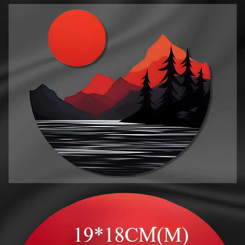 

1 Шт., Ретро JDM Sunset, Автомобильные Наклейки, Водонепроницаемые Виниловые Наклейки Для Авто, Двери, Кузова, Бампера, Окна
