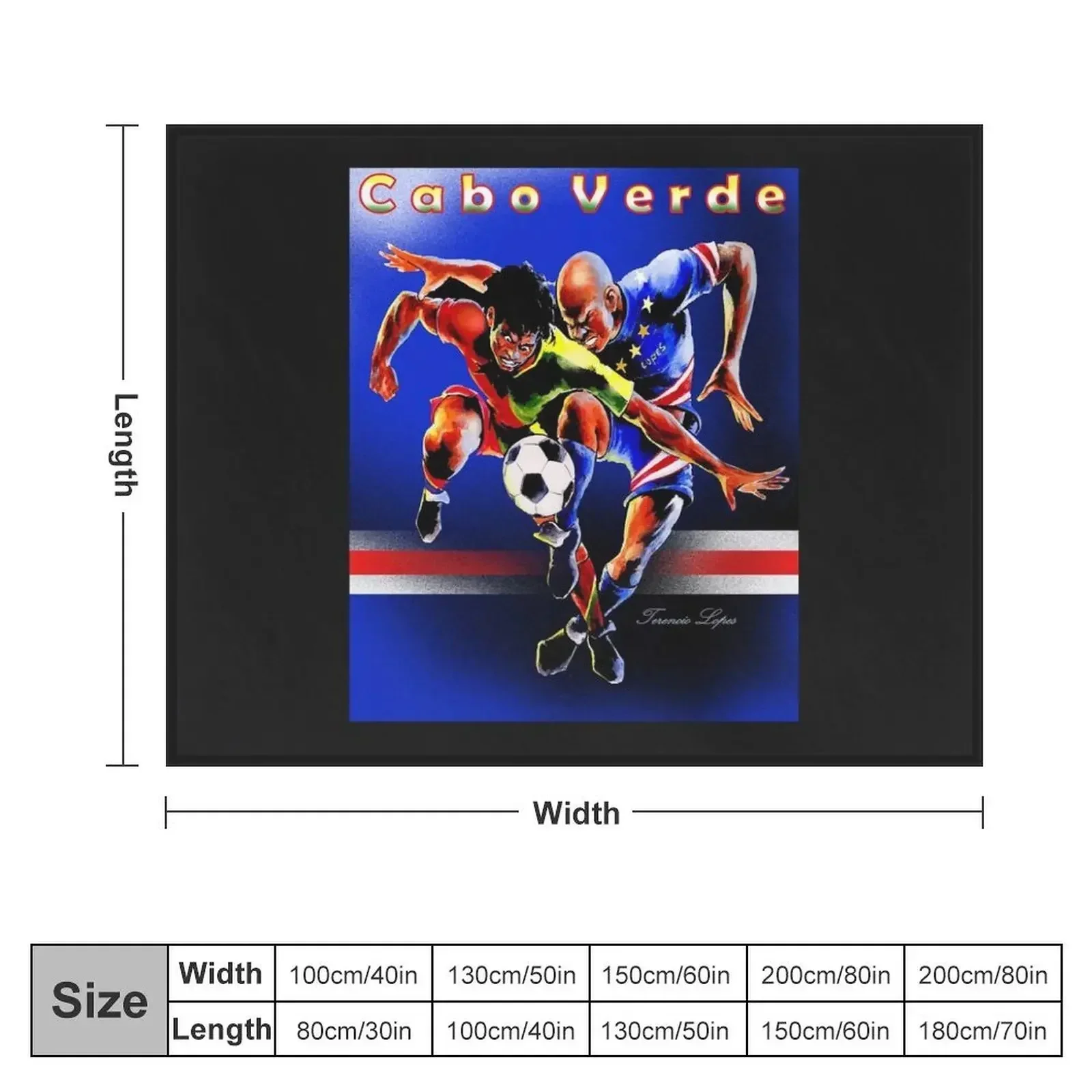 Cape Verdean флисовое одеяло