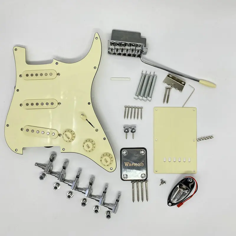 Полный набор электрогитары марки Warmoth ST Style комплект аксессуаров сделай сам