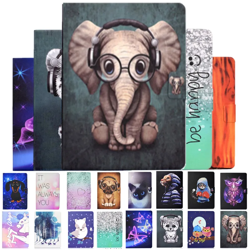 

For Samsung Galaxy Tab A7 Lite Case SM-T220 SM-T225 8.7 Inch Cartoon Leather Cover for Samsung Tab A7 Lite Tablet Cover Cases